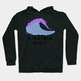 Virginia Beach - Wave Hoodie